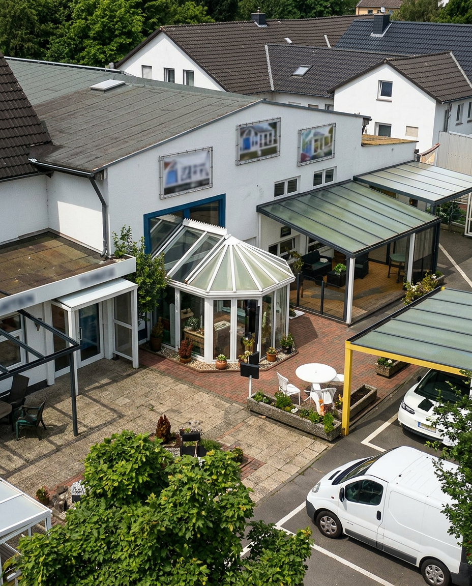 Terrassendach NRW Ausstellung